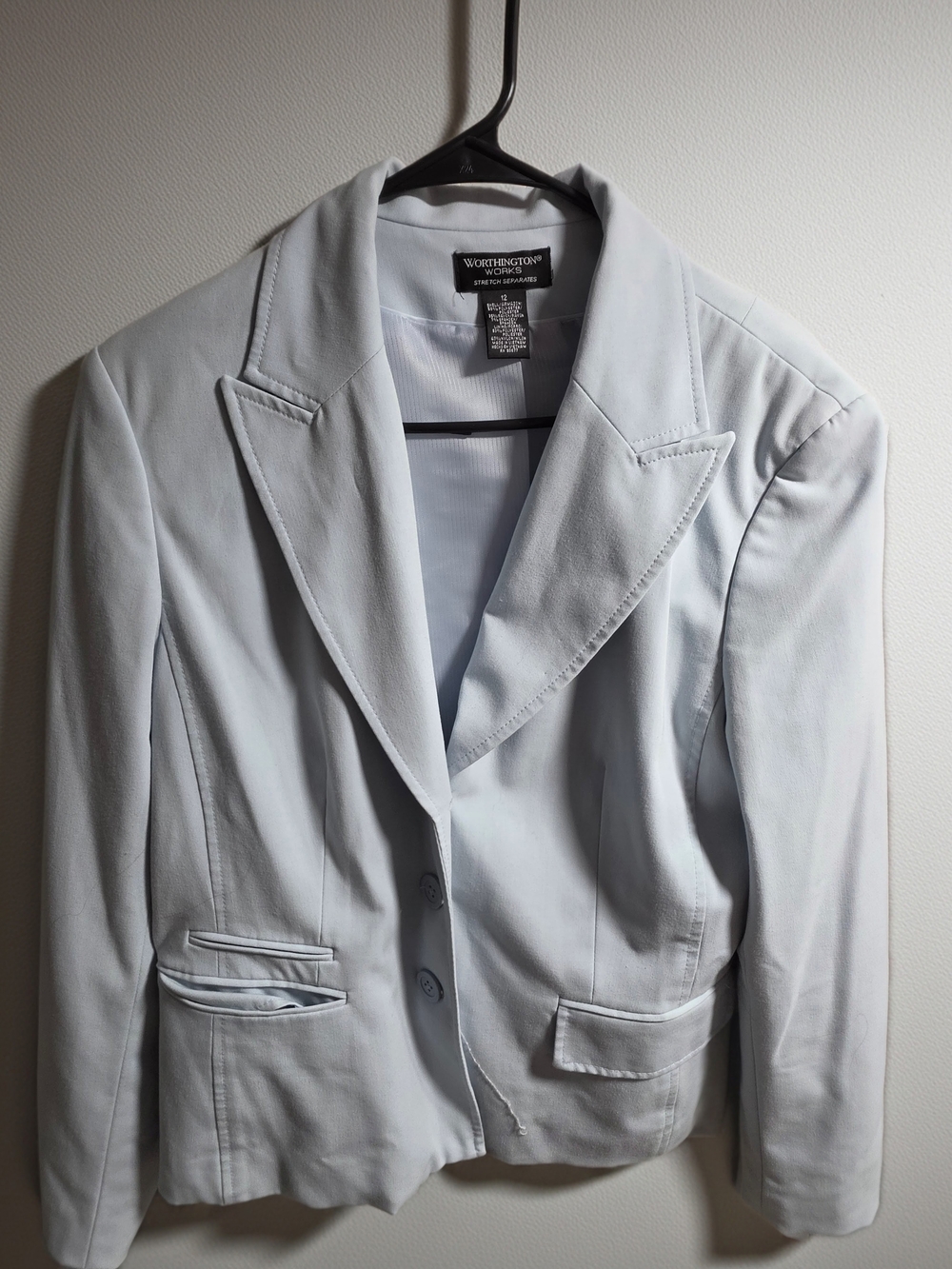 Worthington Light Blue Women's Blazer Jacket